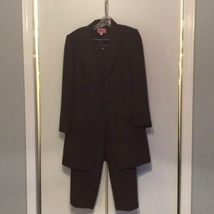 Maroon pantsuit